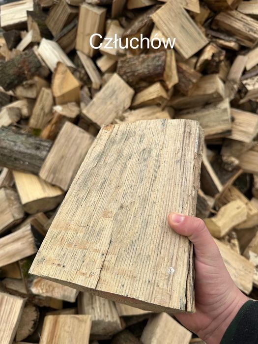 Drewno kominkowe liściaste/iglaste– Człuchów – wysoka kaloryczność