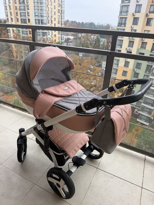 Десткая коляска 2в1 +автокресло Baby Pram 3в1