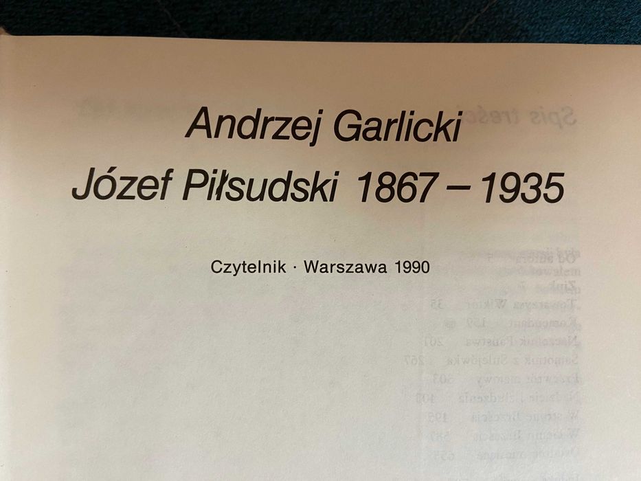Józef Piłsudski  1867 - 1935 - Andrzej Garlicki