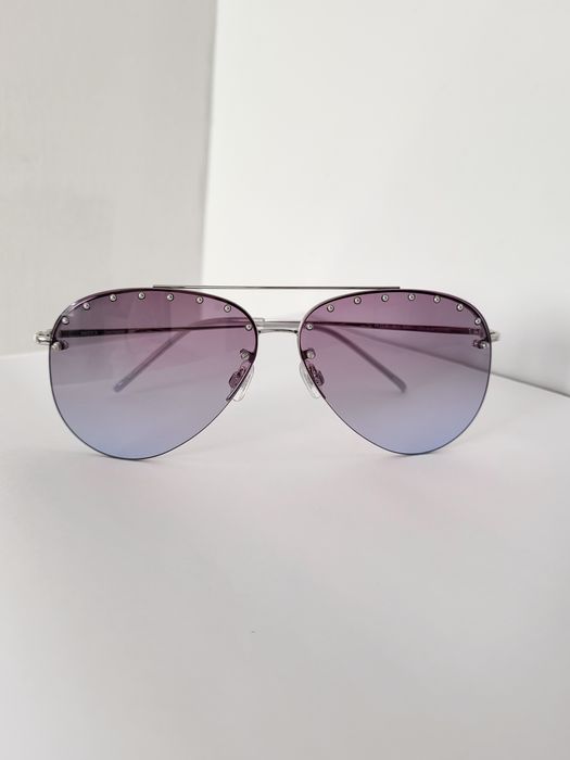 Mexx Eyes 6453 Palladium okulary słoneczne damskie niebieskie fiolet