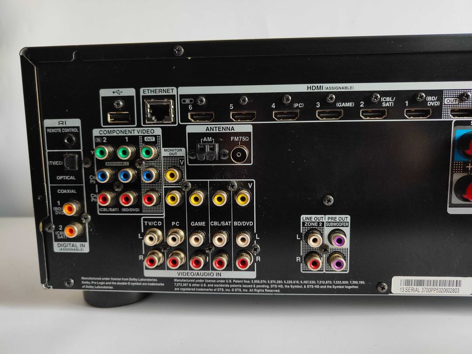 ONKYO TX-NR525 sieciowy amplituner kina domowego 5.2 HDMI