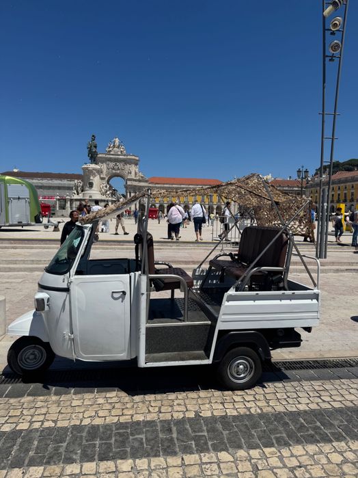Tuk Tuk Piaggio Ape Classic 400 (7 lugares matrícula)