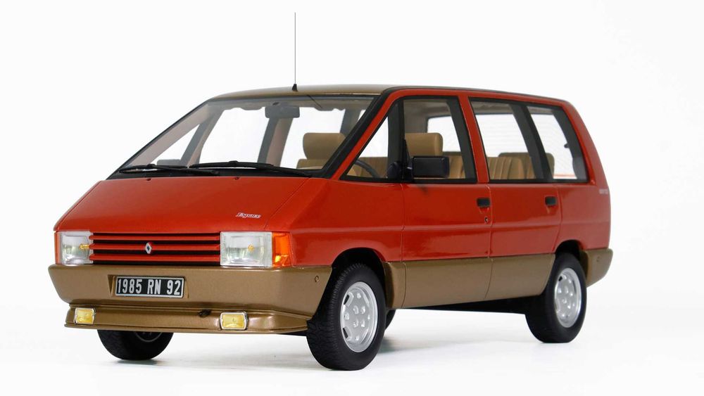 Model 1:18 Otto Renault Espace 2000 TSE 1984 red / gold (OT1178)
