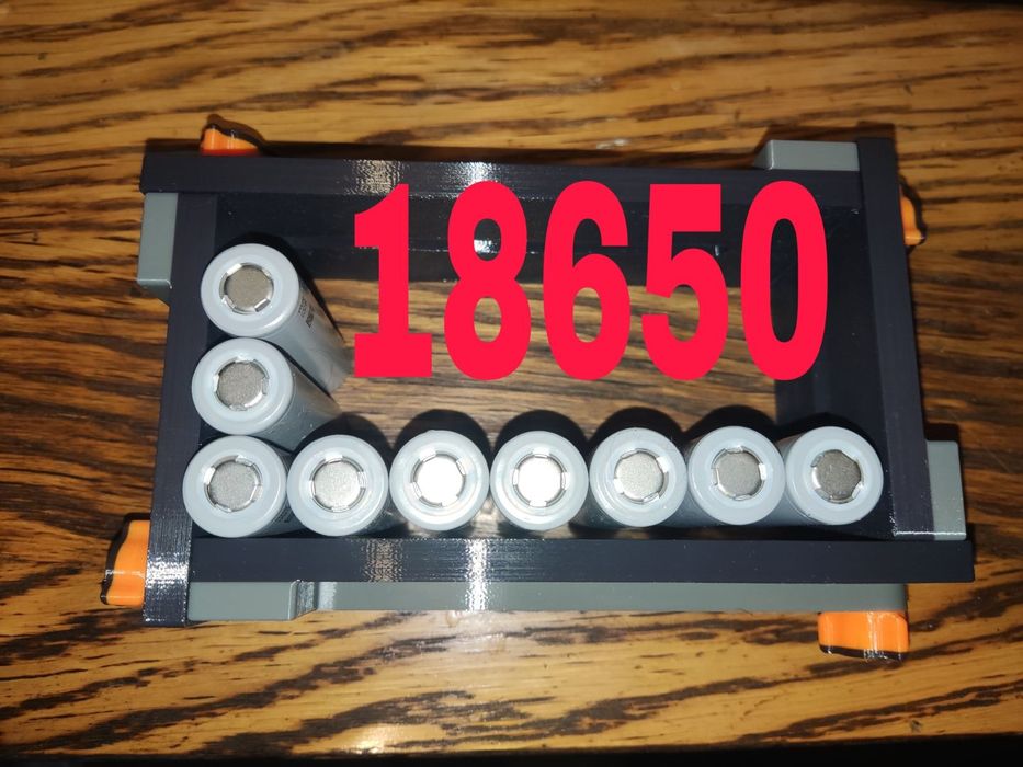 Холдер 18650/21700 для точкового зварювання (3D-друк PETG)
