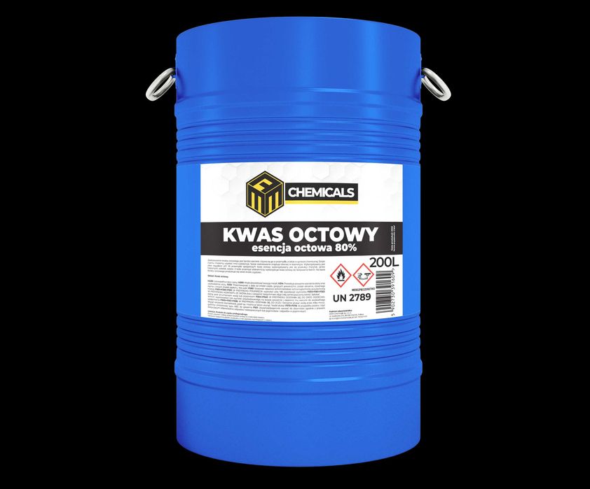 KWAS OCTOWY esencja octowa 80% beczka 200L cena netto