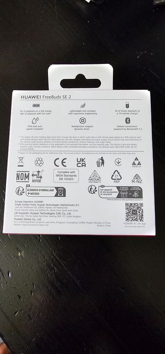 Vendo Auriculares Huawei Freebuds SE 2 - NOVOS