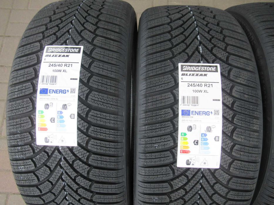 opony 245/40/21 Bridgestone Blizzak 100W XL 48/2025r nowe