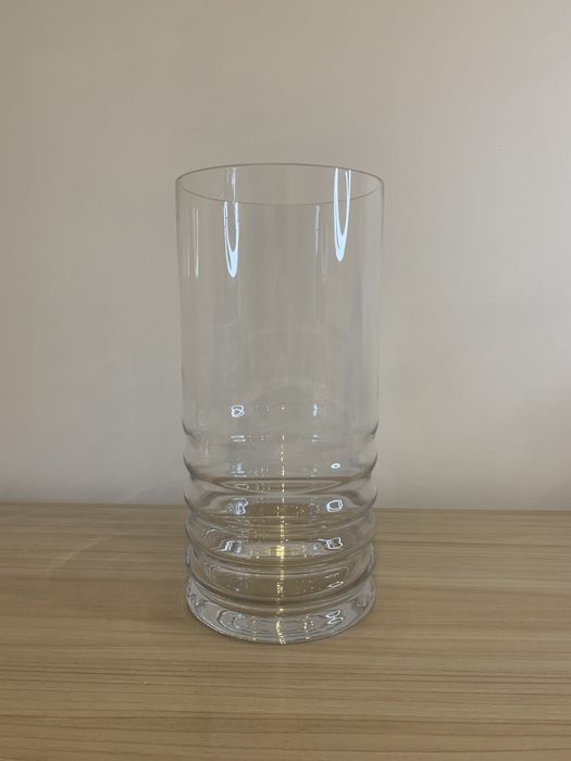 Wazon z grubego szkła 29cm