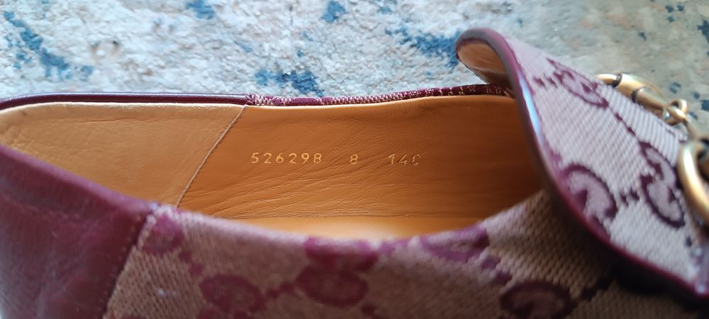 Gucci Mister Sahara GG Canvas Horsebit Collapsible Fold Down Loafer Flat 8.5 9.5 Gucci Men main image 2