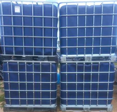 Entrega 2 Depósitos novos cubas ibc 1000 litros Azuis Limp