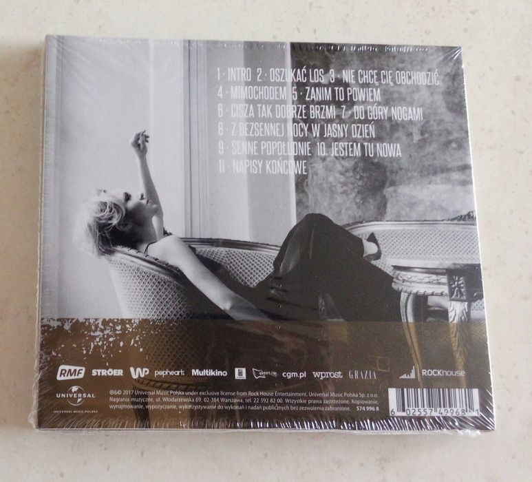 Anna Wyszkoni - Jestem tu nowa. Płyta CD