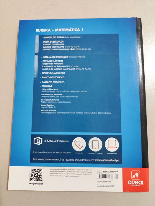 Eureka - Matemática 1° Ano - Manual versão do Professor (Novo)