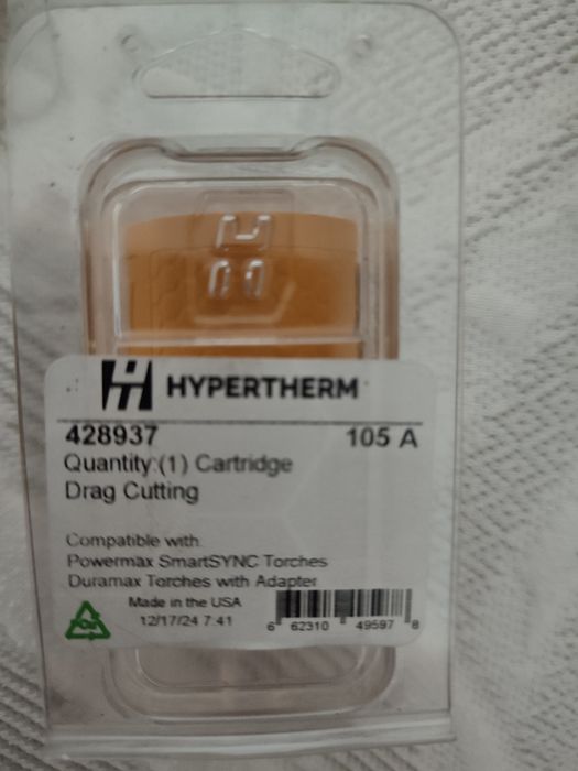 Końcówki do plazmy hypertherm
