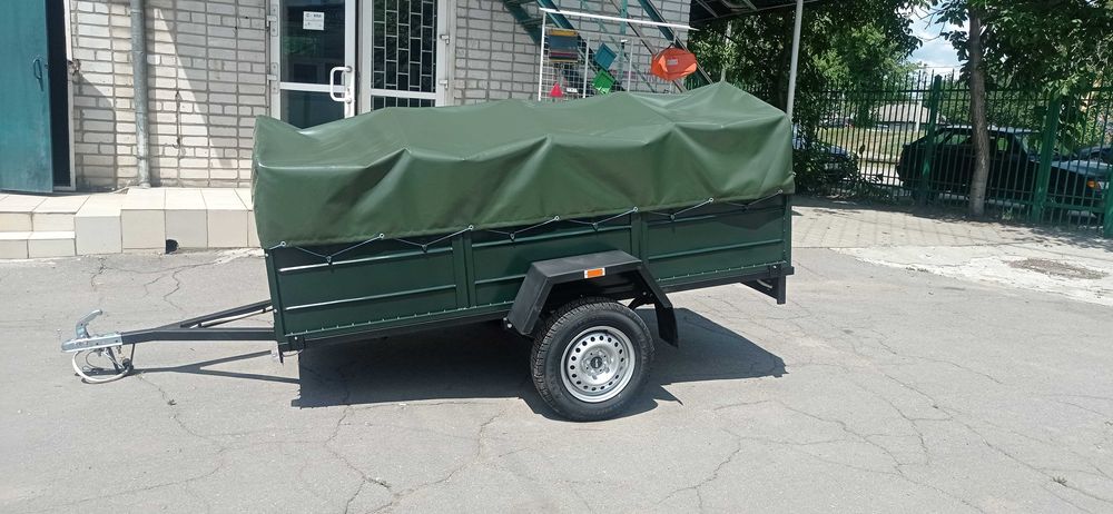 Автомобільний одновісниій причіп(2000х1280)від завода,докумети.