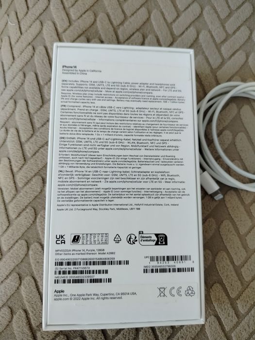 iphone 14  pamięć 128Gb