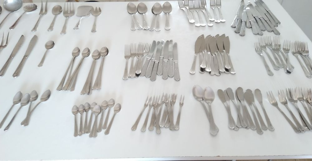 Faqueiro inox /cor prata