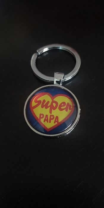 Porta-chaves Super Papá Pai Pais