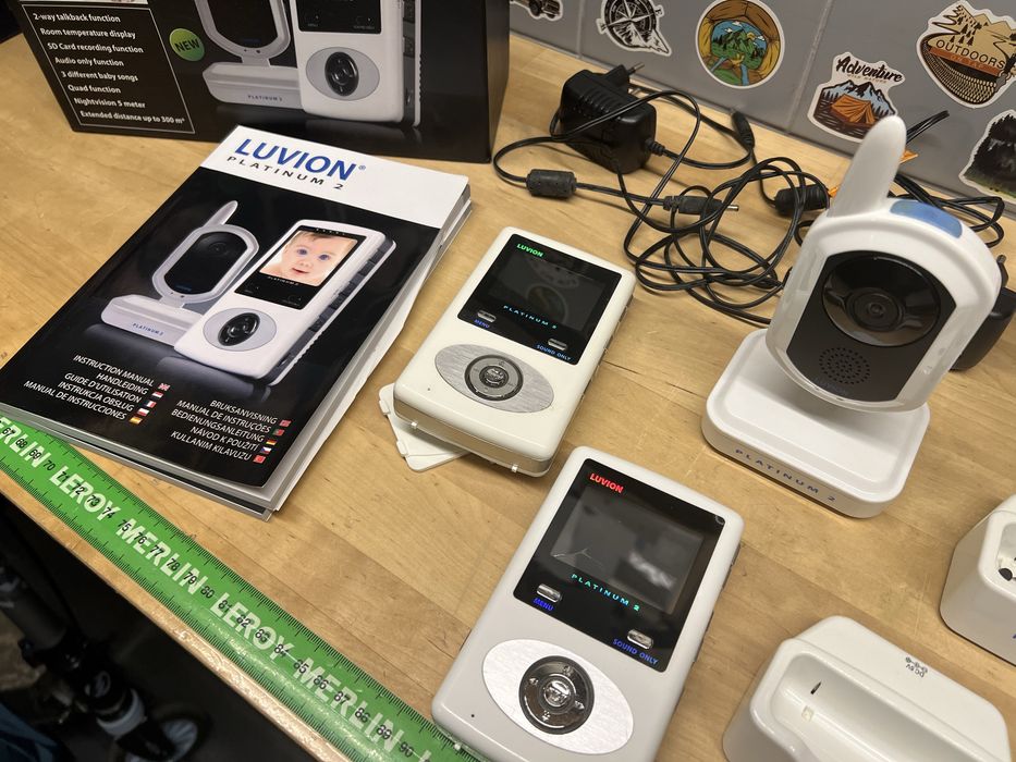 2x Luvion Platinum 2 Baby Monitor – Conjuntos para peças/reparação