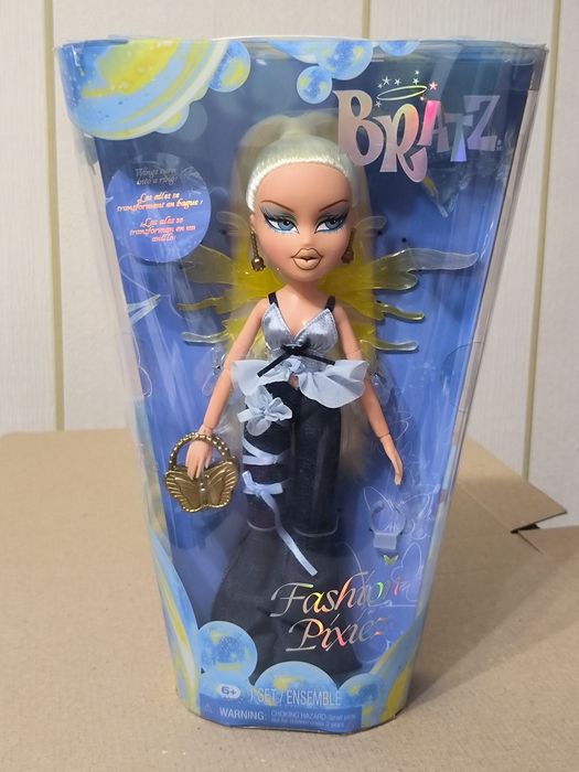 Bratz Fashion Pixiez Cloe Yasmin Doll Братц Хлоя фея крила піксі лялька Ясмін