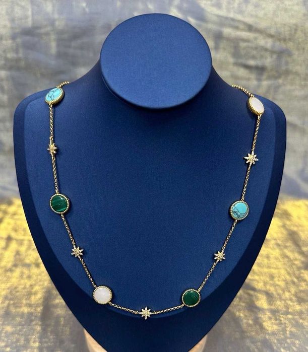 Regulowany złoty naszyjnik APM Météorites | Elegancka biżuteria