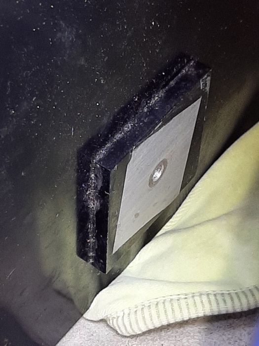 Tampo de vidro preto para mesa