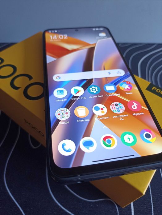 Смартфон POCO M5s (AMOLED, 6/128 гб, коробка)