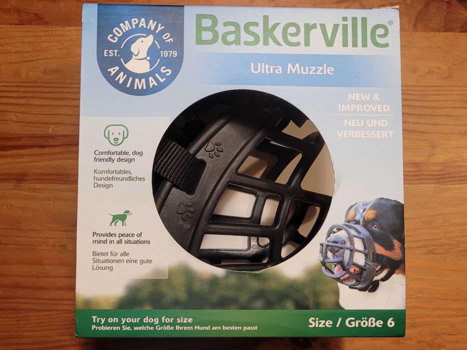 Kaganiec Baskervillr rozmiar 6