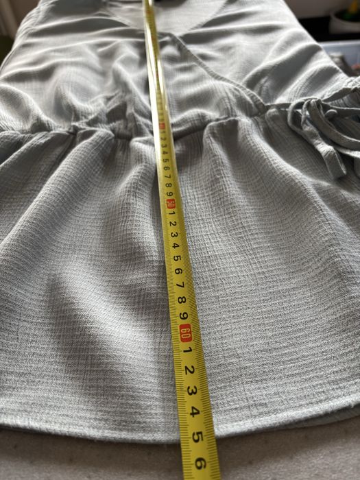 Bluzka XXXL Primark babyblue, zwiewna, muslinowa