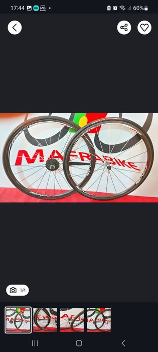 Rodas de carbono Roval Alpiniste