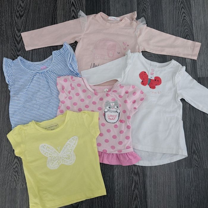 Mix koszulek rozmiar 68