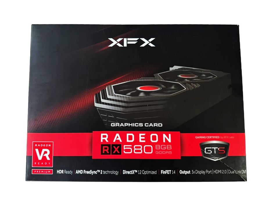 XFX AMD Radeon™ RX 580 8GB GTS XXX Edition (Estado Impecável)