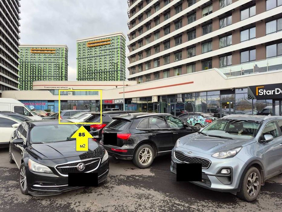 85 м2, фасад, ЖК GREAT, Грейт, Дніпровська набережна