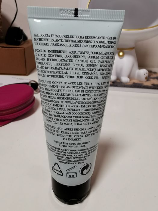 Hidratante para o corpo ACQUA do Gioia