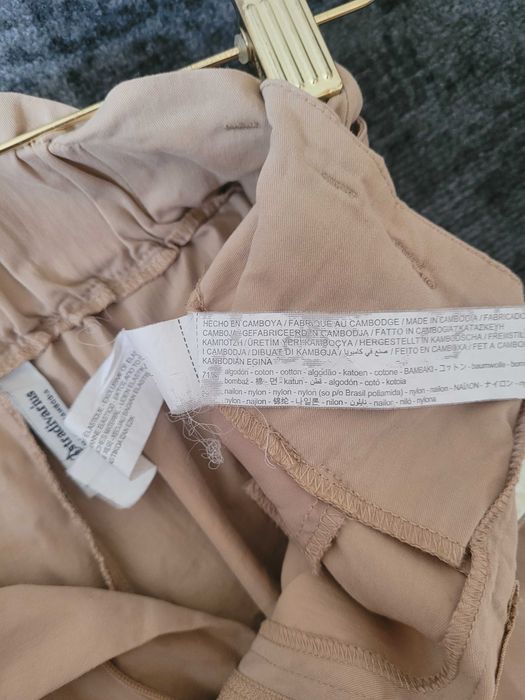 Bawełniane spodnie Stradivarius