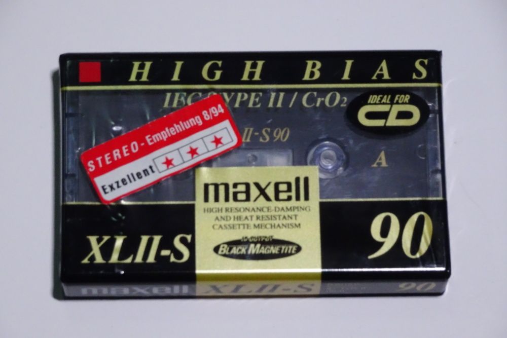 Kasety Kaseta Audio Taśma Magnetofonowa MAXELL XLII S90 CHROM Nowa