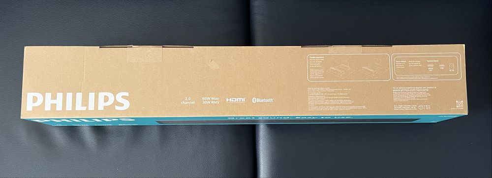 Barra de Som Bluetooth Philips