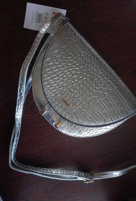 Torebka guess srebrna