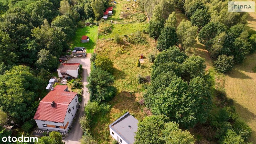 Działka budowlana wśród zieleni – 3 linia zabudow