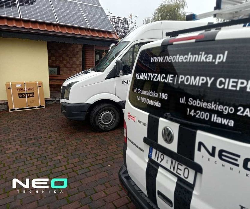 Montaż pompy ciepła Olsztyn | pompa powietrzna gruntowa NIBE |