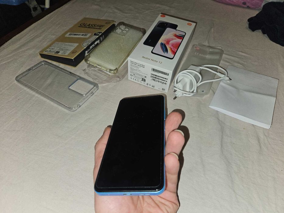 Telefon Xiaomi Redmi Note 12 4/128GB Niebieski - Idealny na Gwarancji!