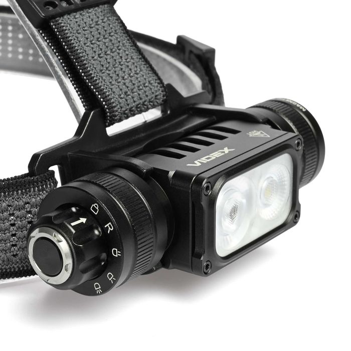 Тактичний Налобний Ліхтарик VIDEX VLF-H066A 2000Lm 5000K