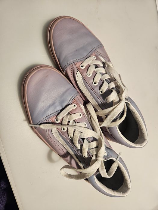 Buty Vans różowo-niebieskie