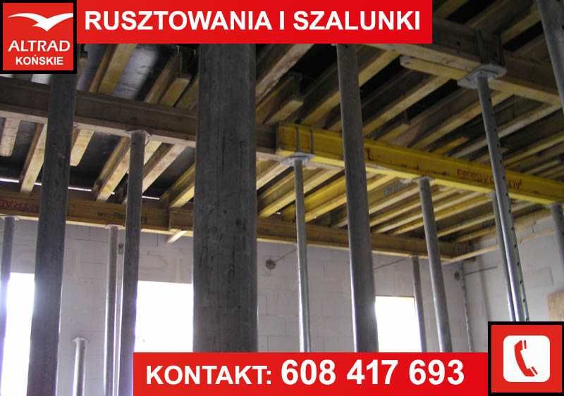 Szalunek Stropu, Szalunki Stropowe Wynajem, Doki, Sklejka, Stemple