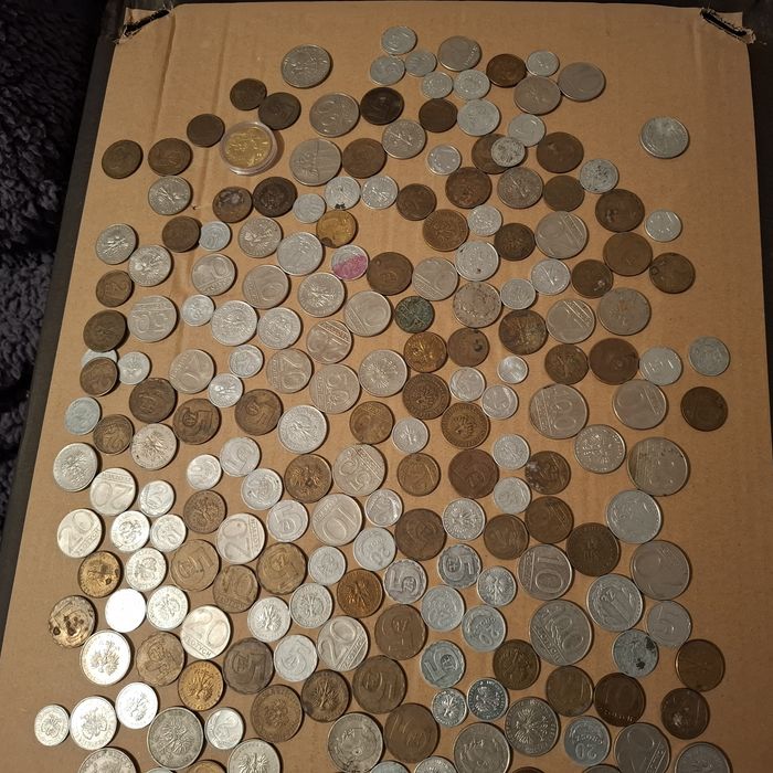 Monety prl jak i inne bilon