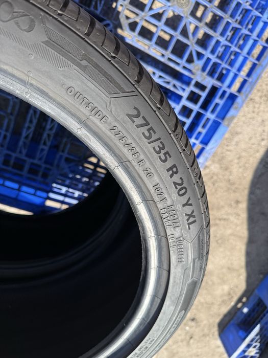 275/35 r20 Barum Bravuris 5 23 год 95% Резина летняя