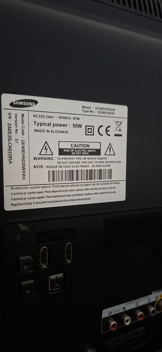 Tv samsung ue40eh5020