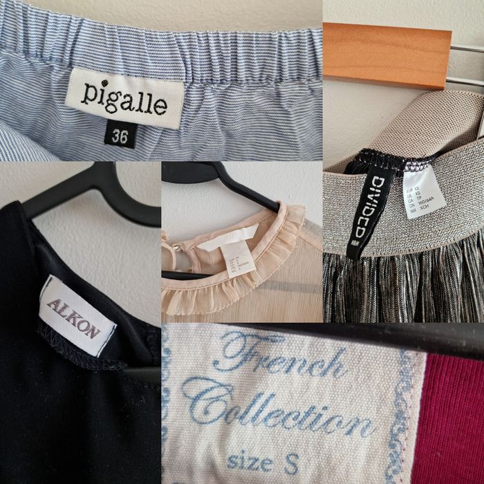 Mega paka s/xs 36 34 zara h&m primark pigalle promod french collection