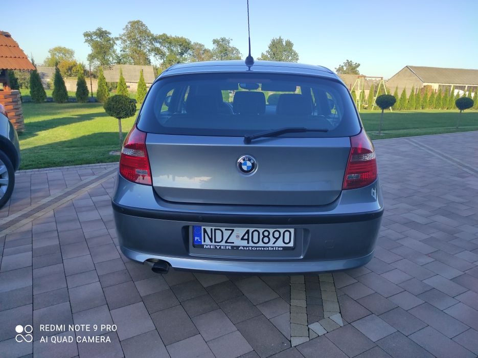 Sprzedam BMW seria1  Użytkowany przez kobietę stan bardzo dobry !
