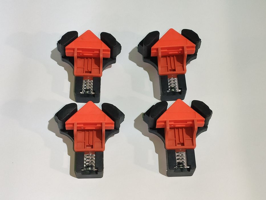 Струбцини, затискачі кутові 90°