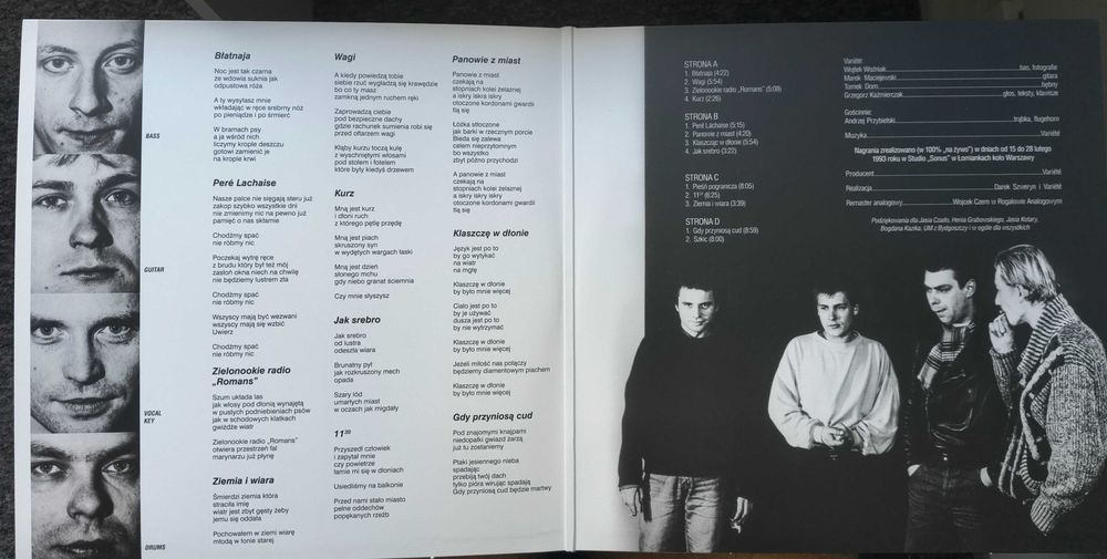 Variete - "Variete", 2LP, clear vinyl